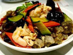 三鲜焖子-方城小吃店