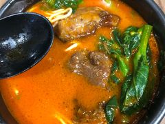 香草番茄汤.猪软骨面-和府捞面(东直门银座店)