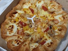 海鲜至尊比萨鳕鱼版酥松卷边普装-必胜客(中山北路宅急送店)