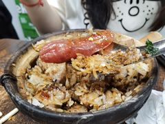 腊肠排骨煲仔饭-兴记菜馆