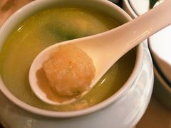 上汤鲜菌烩虾滑-京华烟云·北京烤鸭(领展购物广场·中关村店)