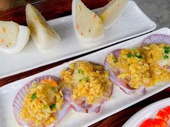 蒜蓉粉丝蒸扇贝-琼大师东方烤乳猪(亚特兰蒂斯店)