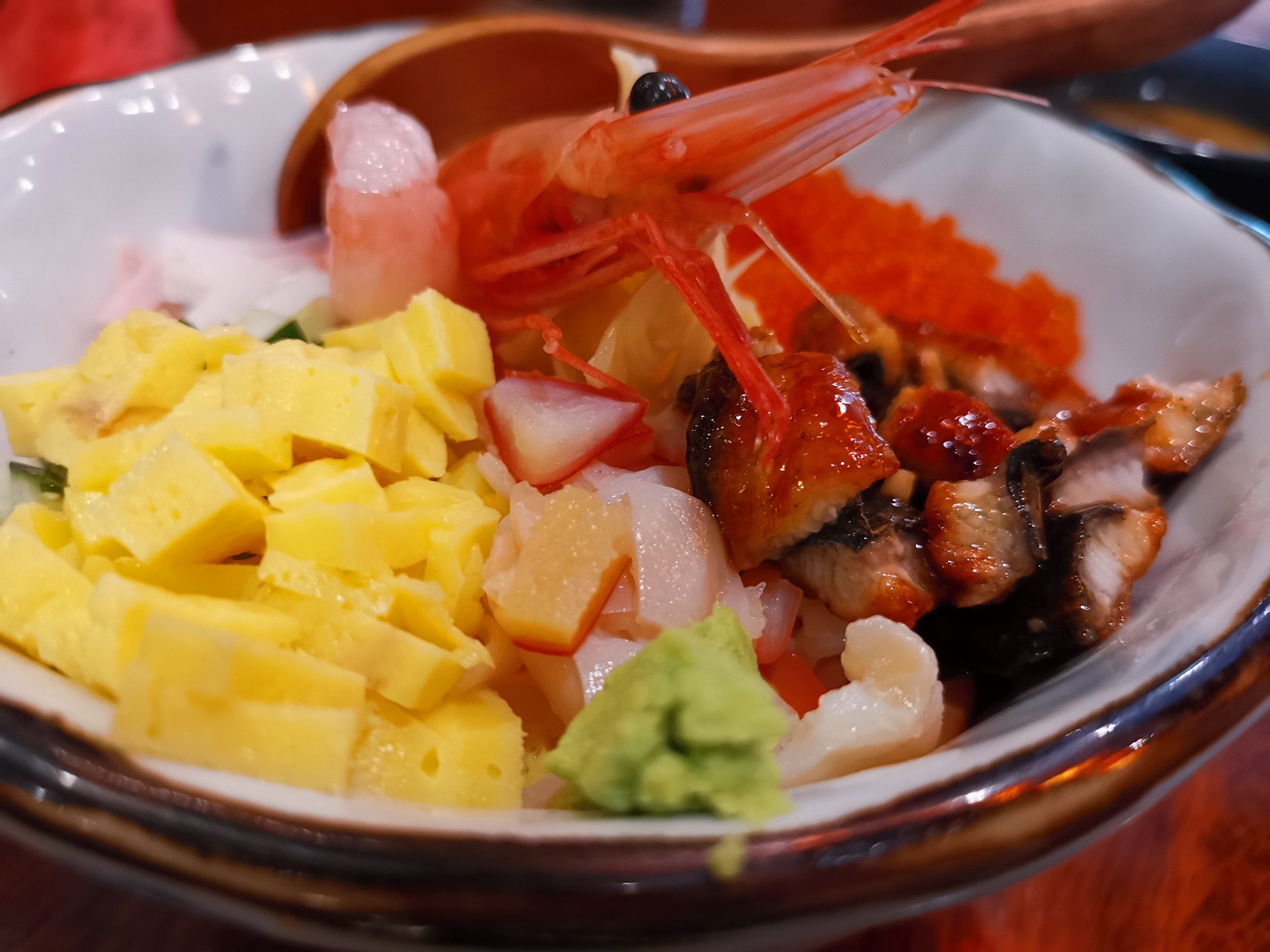 曾经的浅井日料
鳗鱼海鲜盖饭
连