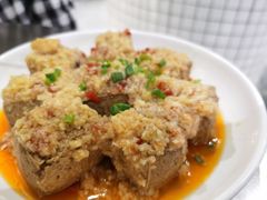 蒜香香炸臭豆腐-烎记烧烤(蓝天花园店)