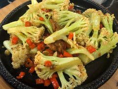 铁板有机花菜-李师傅脆肚(华强北店)