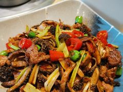 杭椒炒双鲜-南来顺饭庄·清真(南菜园店)