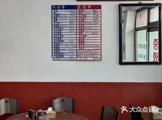 东大邱站附近的炸酱面店
