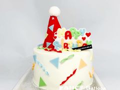 -卡比儿童蛋糕·心意定制·低脂零卡糖动物奶油FancyBALLOON(滨海店)