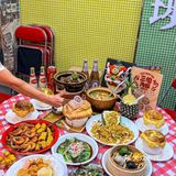满满烟火气的大排档🥢氛围感绝了！