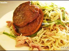 三丝素鸡凉面-月亮生煎大王