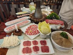 手工鲜切羊上脑肉-京城胜利涮羊肉(禧乐汇店)