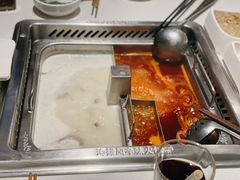 牛油麻辣锅底-海底捞火锅(长宁路龙之梦店)