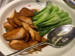 双菇菜心-杭州西湖柳莺里酒店·闻莺厅