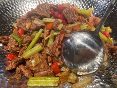 小炒黄牛肉-湘阁里辣(南岭购物广场店)