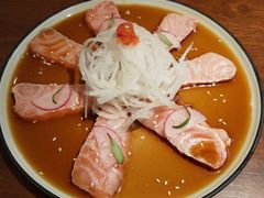 新派三文鱼-山杏yama-katsu·吉列炸物