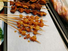 烤香菇-庆峰龙虾烧烤(合肥一店)