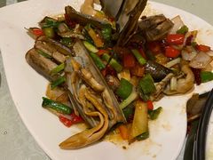 葱姜炒蛏子-启东小海鲜(庄先湾路1号店)