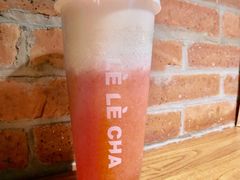 奶酪红草莓-LELECHA乐乐茶(上海五角场万达广场店)