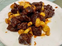 蒜子牛肉粒-奥华餐厅·老张记(台基厂店)