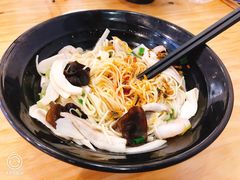 菌菇鱼片面-晓午阳常熟炒浇面(红庙店)