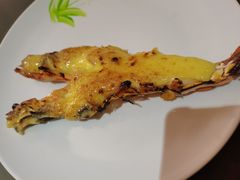 鲜海胆焗大花虾-荣粤酒家·融合粤菜