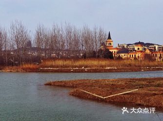 春光乍泄,天鹅湖畔觅春景。