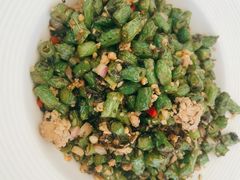 榄菜肉碎四季豆-皇后餐厅-煲仔·小菜·打边炉(古北店)