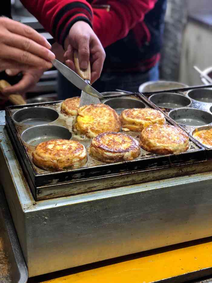 网红蛋堡,味道还是挺不错的.