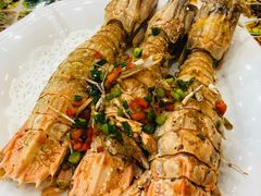 椒盐虾菇-阿静美食