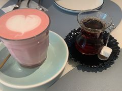 红丝绒拿铁-伊斯坦布尔土耳其清真咖啡餐厅