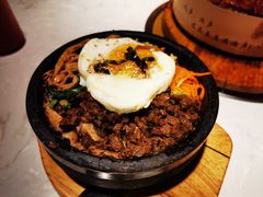 堂食的肥牛石锅拌饭-七八冷面·延边朝鲜族美食(欢乐谷店)