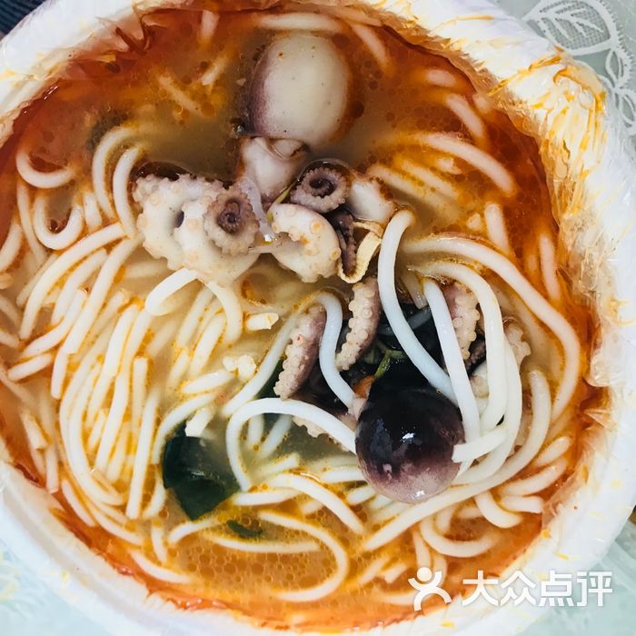 灵芝妹子海鲜米线珍珠章鱼米线图片-北京快餐简餐-大众点评网