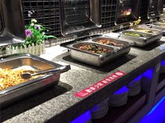 自助取餐区-佰烧海鲜烤肉火锅自助(世茂国际广场店)