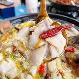 今天降温了！今天吃金坛特色砂锅打边炉！