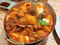 大盘鸡自带皮带面-贯贯吉·清真餐厅(浙江中路店)