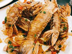 椒盐皮皮虾-覃记海鲜美食餐厅