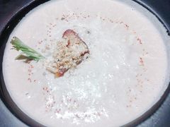 卡布奇诺蘑菇汤配牛肝菌-AZUL by FUEL蓝色·法式酒馆(琶醍店)