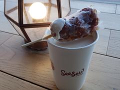白柚红果丝绒拿铁-Seesaw Coffee(朝阳大悦城店)