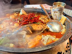 -探鱼·鲜青椒爽麻烤鱼(宝安大仟里店)