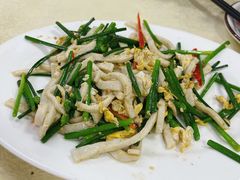 韭菜鸡蛋炒鱼面-惠来大排档(联创商业街店)