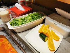 活体豌豆苗-海底捞火锅(金山百联店)