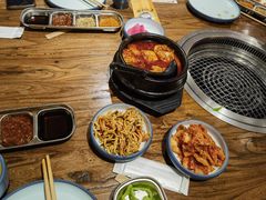 -明洞阿姨·韩式酱蟹烤肉·创意料理(三元桥店)