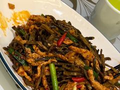 陕南干豇豆炒肉丝-钟记家菜(红专南路店)