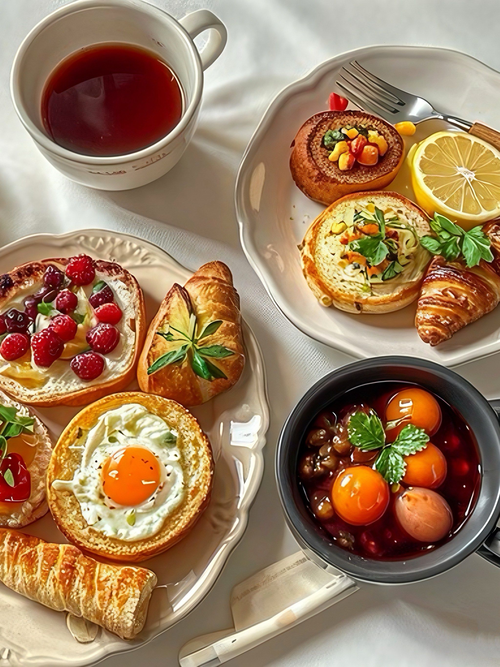 早餐加点水果色彩✨