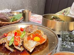 -草家酱蟹炭火烤肉店(珲春南路一店)