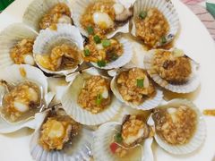 蒜蓉粉丝蒸扇贝-花乐餐厅(涠洲岛店)