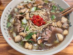腰花汤面加油渣-无名氏面馆(邮电路店)