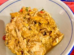 香醋炒土鸡蛋-荆九爷爆炒桥头三嫩(浙大店)