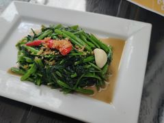 秘制虾酱炒空心菜-帕蓝·暹罗料理(大学路店)