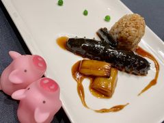 葱烧海参配乌米菌-鲁采LU STYLE(新天地店)